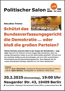 Veranstaltungsplakat